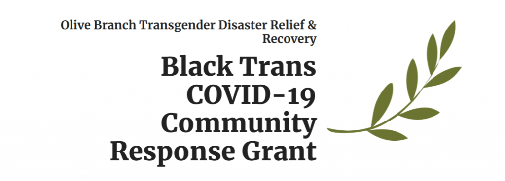 black trans coronavirus grant